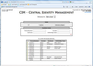 CIM Central Identity Management