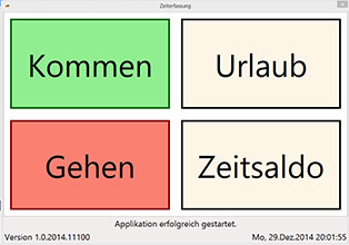 Zeiterfassung mit Fingerprint